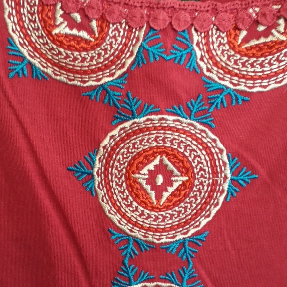 ♋Karen Brooks Plus Boho Top - Picture 6 of 8